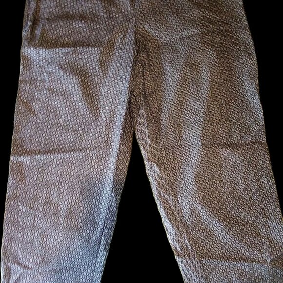 NWOT George Women's Paisley Type Print Pant - Size 2X (18W-20W) - Black & White - Picture 5 of 5